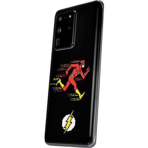 DC Comics The Flash Pixelated Running Pose Galaxy S20 Ultra 5G Skin